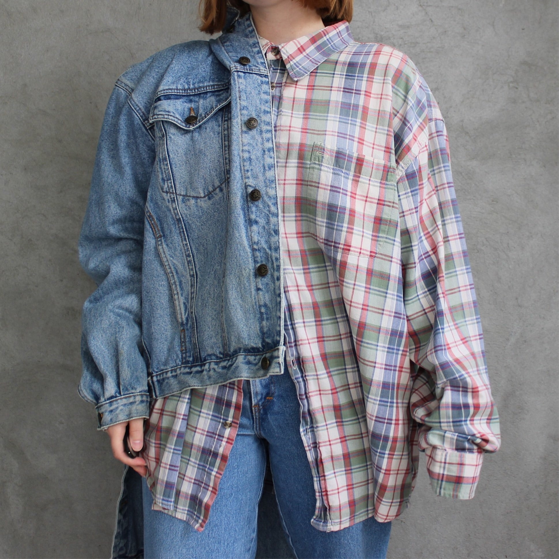 Custom Painted Denim Jacket