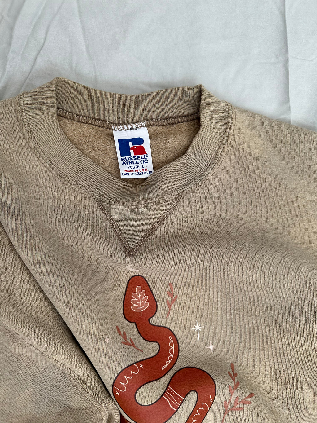 Nude Snake Sweatshirt