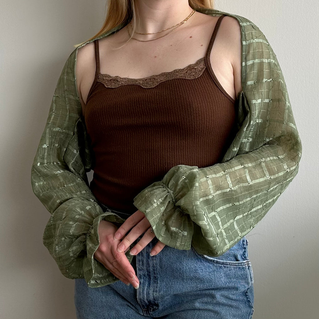 Sage Green Shrug