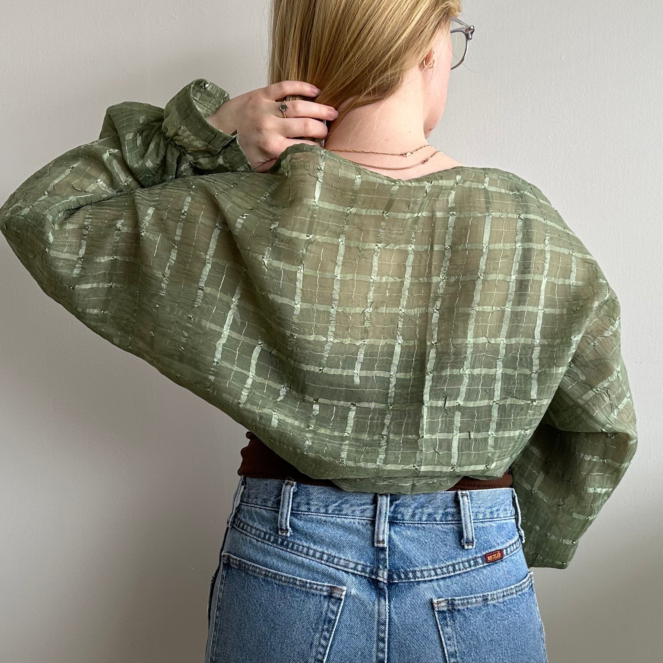 Sage Green Shrug