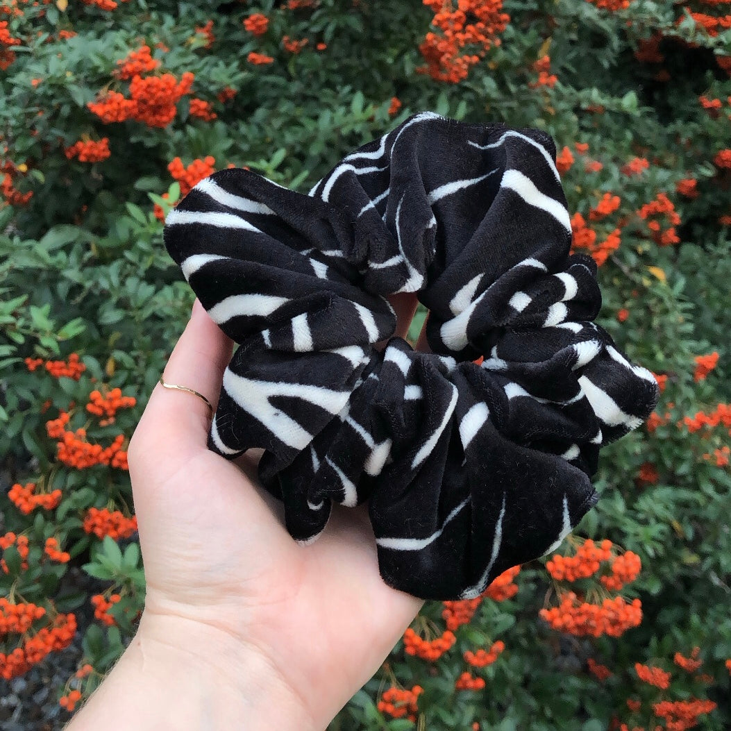 Zebra Scrunchie