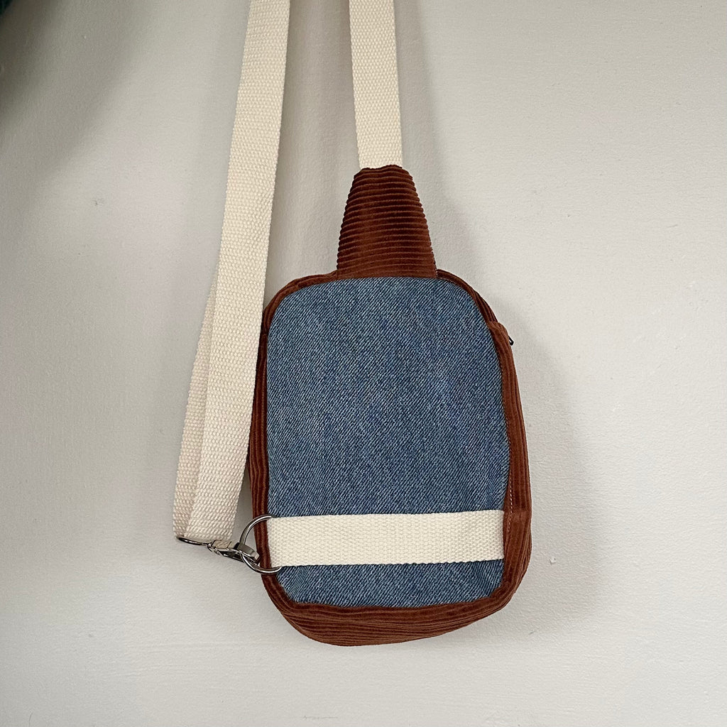 Handmade Bear Sling Bag