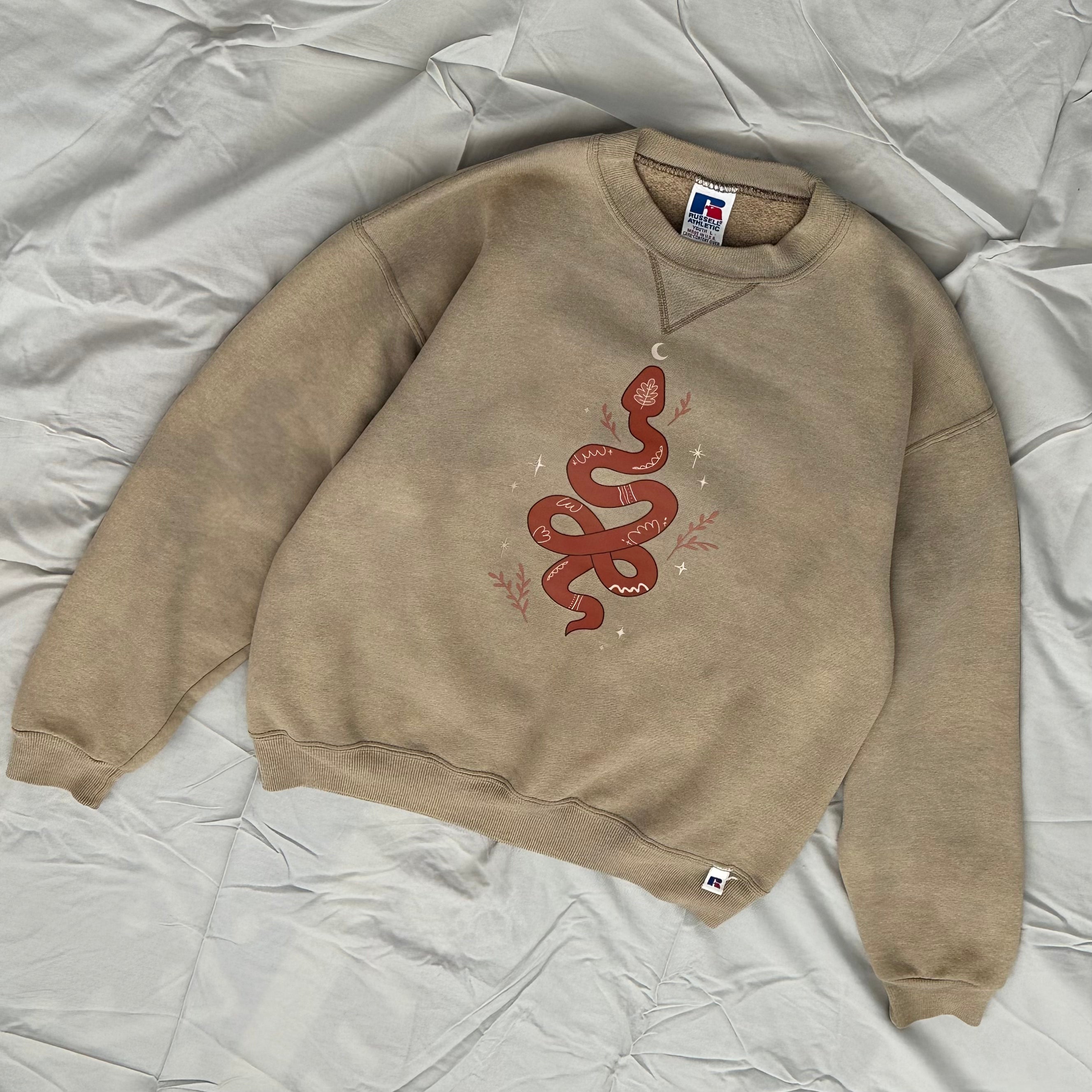 Nude Snake Sweatshirt