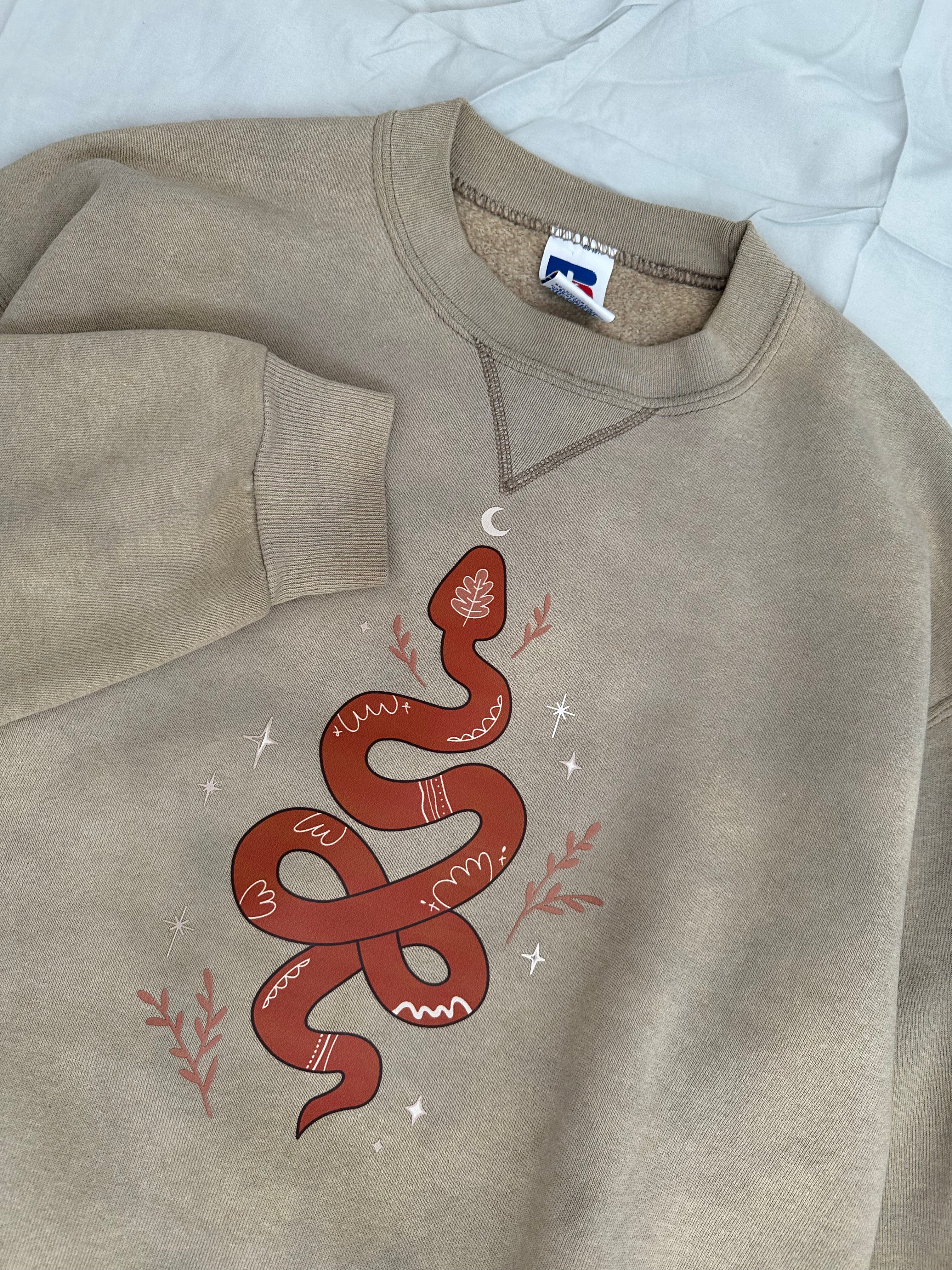 Nude Snake Sweatshirt