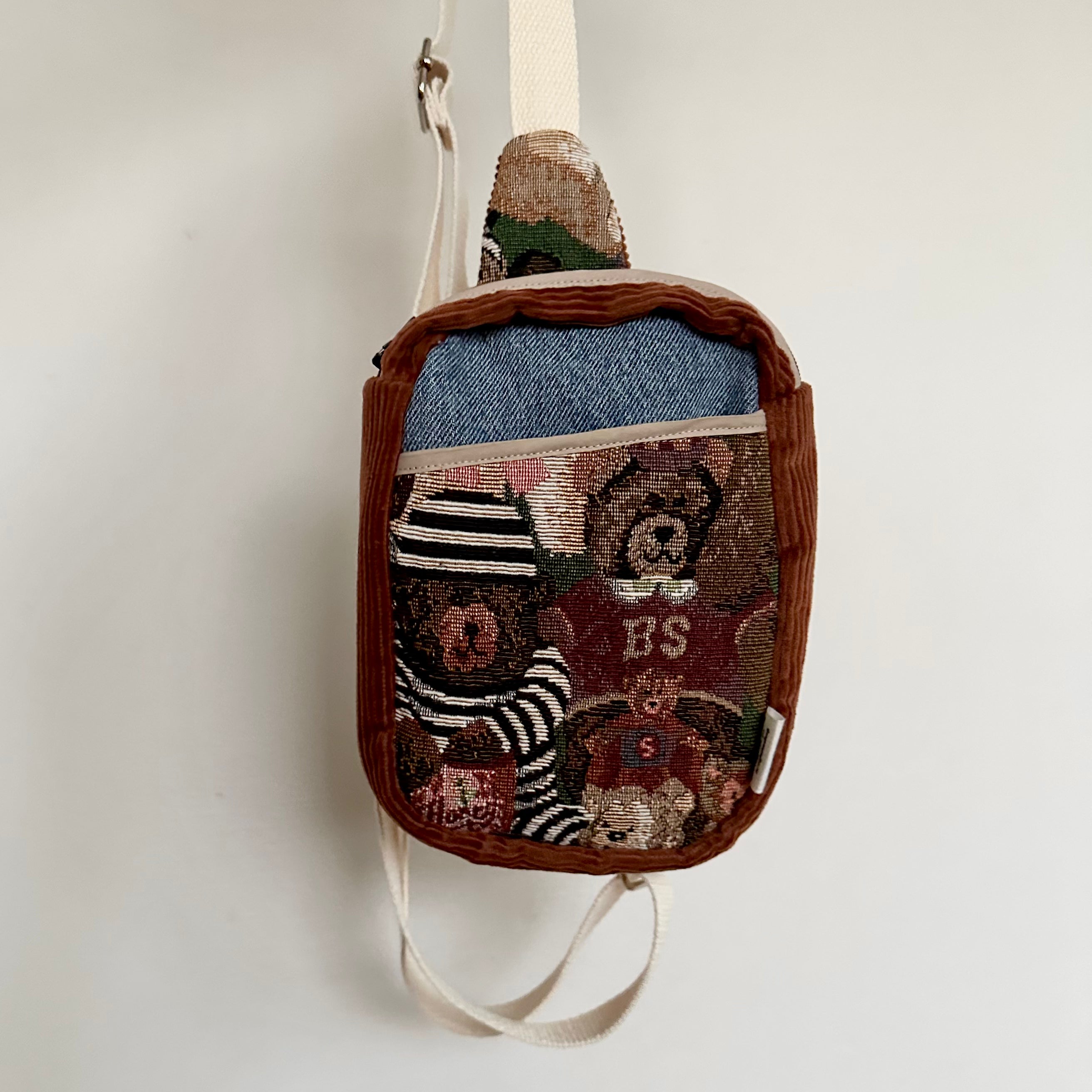 Handmade Bear Sling Bag